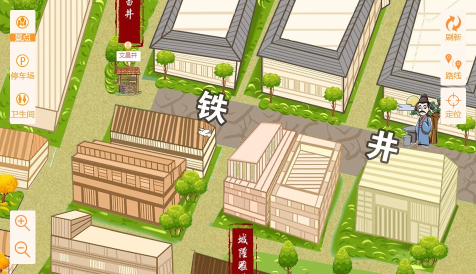 修武智慧景区：手绘地图与语音导览的完美融合